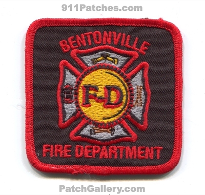 Bentonville Fire Department Patch (Arkansas)
Scan By: PatchGallery.com
Keywords: dept.
