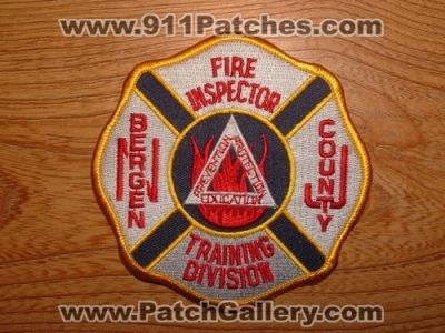 Bergen County Training Division Fire Inspector (New Jersey)
Picture By: PatchGallery.com
