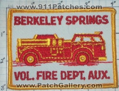 Berkeley Springs Volunteer Fire Department Auxiliary (West Virginia)
Thanks to swmpside for this picture.
Keywords: vol. dept. aux.