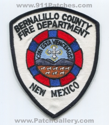 Bernalillo County Fire Department Patch (New Mexico)
Scan By: PatchGallery.com
Keywords: co. dept. con esta vencemos