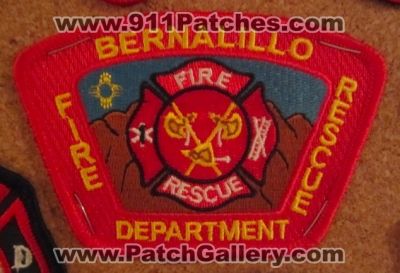 Bernalillo Fire Rescue Department (New Mexico)
Picture By: PatchGallery.com
Thanks to Jeremiah Herderich
Keywords: dept.