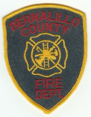Bernalillo County Fire Dept
Thanks to PaulsFirePatches.com for this scan.
Keywords: new mexico department