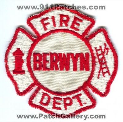 Berwyn Fire Department (Illinois)
Scan By: PatchGallery.com
Keywords: dept.