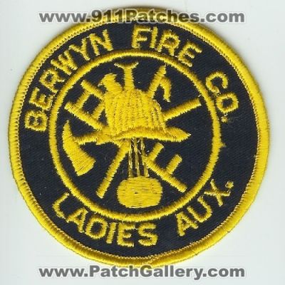 Berwyn Fire Company Ladies Auxiliary (Pennsylvania)
Thanks to Mark C Barilovich for this scan.
Keywords: co. aux.