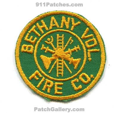 Bethany Volunteer Fire Company Patch (Pennsylvania)
Scan By: PatchGallery.com
Keywords: vol. co. department dept.