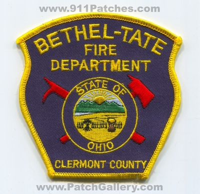 Bethel-Tate Fire Department Clermont County Patch (Ohio)
Scan By: PatchGallery.com
Keywords: dept. co.