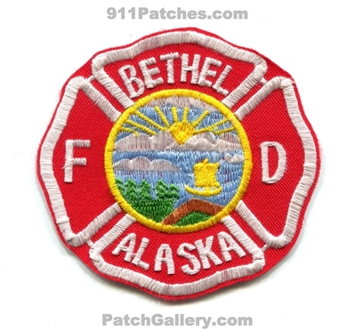 Bethel Fire Department Patch Alaska AK
Scan By: PatchGallery.com
Keywords: dept. fd
