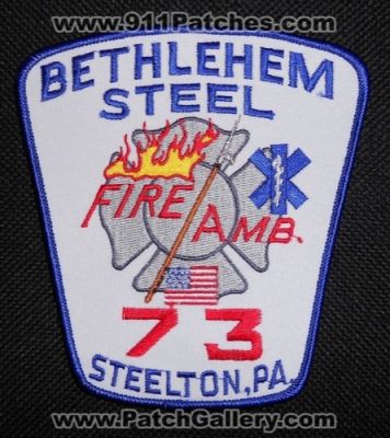 Bethlehem Steel Fire Ambulance 73 (Pennsylvania)
Thanks to Matthew Marano for this picture.
Keywords: amb. steelton pa.