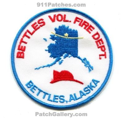 Bettles Volunteer Fire Department Patch (Alaska)
Scan By: PatchGallery.com
Keywords: vol. dept.