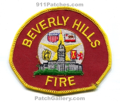Beverly Hills Fire Department Patch (California)
Scan By: PatchGallery.com
Keywords: dept.