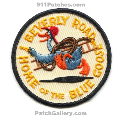Beverly Road Fire Company Patch (New Jersey)
Scan By: PatchGallery.com
Keywords: co. department dept. home of the blue goose