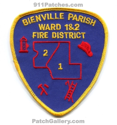 Bienville Parish Fire District Ward 1 and 2 Patch (Louisiana)
Scan By: PatchGallery.com
Keywords: dist. & department dept.