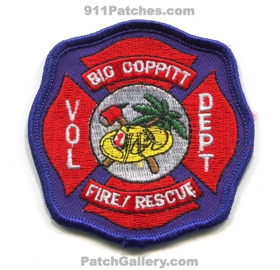 Big Coppitt Volunteer Fire Rescue Department Patch (Florida)
Scan By: PatchGallery.com
Keywords: vol. dept.