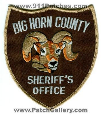 Big Horn County Sheriff's Department (Montana)
Scan By: PatchGallery.com
Keywords: sheriffs dept. office