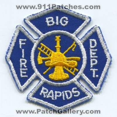 Big Rapids Fire Department (Michigan)
Scan By: PatchGallery.com
Keywords: dept.