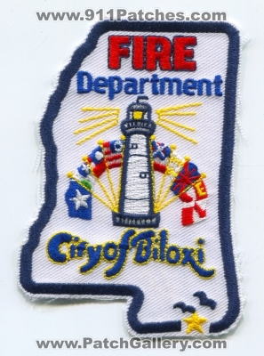 Biloxi Fire Department Patch (Mississippi)
Scan By: PatchGallery.com
Keywords: city of dept.