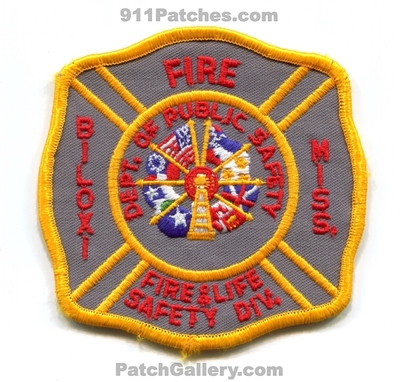 Biloxi Department of Public Safety Fire and Life Safety Division Patch (Mississippi)
Scan By: PatchGallery.com
Keywords: dept. dps & div. miss.