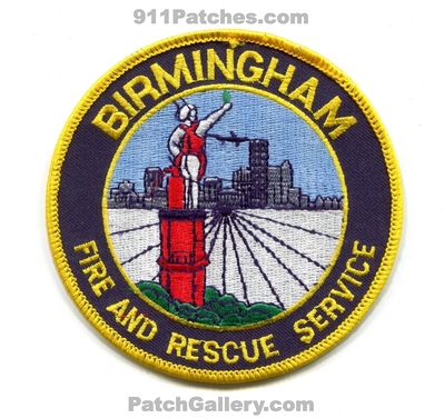 Birmingham Fire and Rescue Service Patch (Alabama)
Scan By: PatchGallery.com
Keywords: department dept.