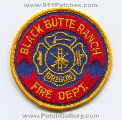 Black Butte Ranch Fire Department Patch (Oregon)
Scan By: PatchGallery.com
Keywords: dept.
