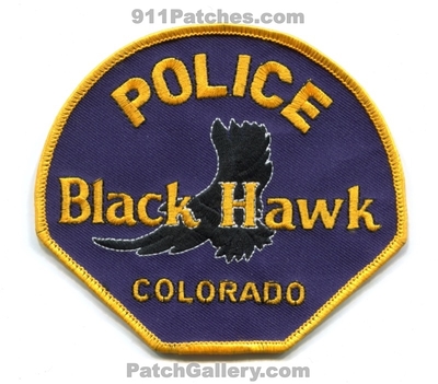 Black Hawk Police Department Patch (Colorado)
Scan By: PatchGallery.com
Keywords: dept.