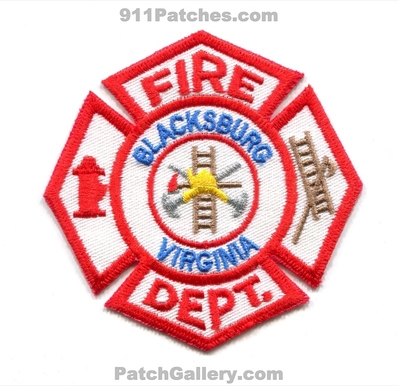 Blacksburg Fire Department Patch (Virginia)
Scan By: PatchGallery.com
Keywords: dept.