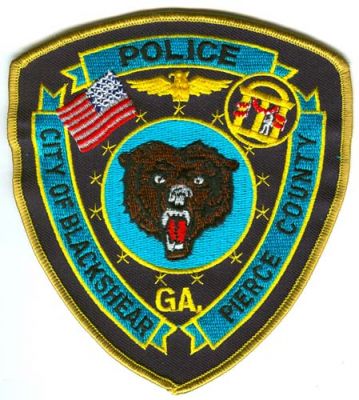 Blackshear Police (Georgia)
Scan By: PatchGallery.com
County: Pierce
Keywords: city of