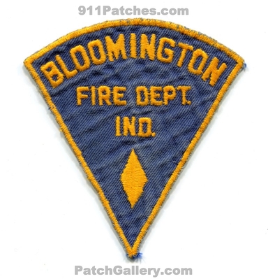 Bloomington Fire Department Patch (Indiana)
Scan By: PatchGallery.com
Keywords: dept. ind.