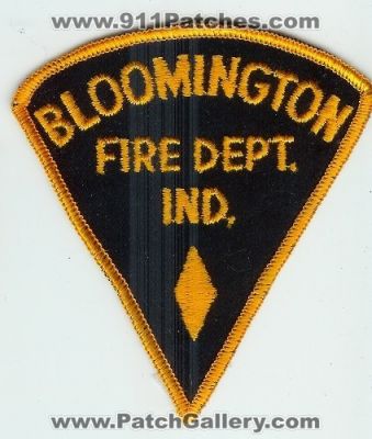 Bloomington Fire Department (Indiana)
Thanks to Mark C Barilovich for this scan.
Keywords: dept. ind.