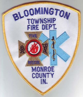 Bloomington Township Fire Dept (Indiana)
Thanks to Dave Slade for this scan.
County: Monroe
Keywords: department