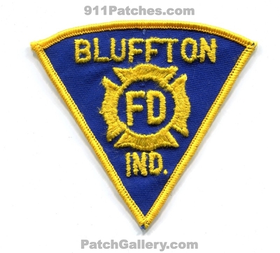Bluffton Fire Department Patch (Indiana)
Scan By: PatchGallery.com
