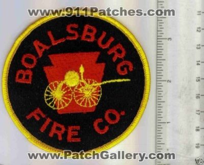Boalsburg Fire Company (Pennsylvania)
Thanks to Mark C Barilovich for this scan.
Keywords: co.
