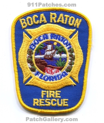 Boca Raton Fire Rescue Department Patch (Florida)
Scan By: PatchGallery.com
Keywords: dept.