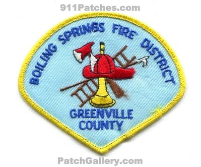 Boiling Springs Fire District Greenville County Patch (South Carolina)
Scan By: PatchGallery.com
Keywords: dist. co. department dept.