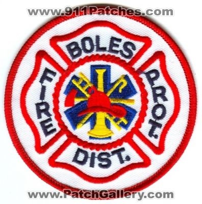 Boles Fire Protection District Patch (Missouri)
Scan By: PatchGallery.com
Keywords: prot. dist. department dept.