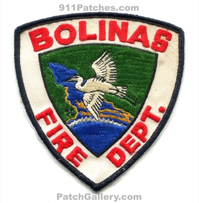 Bolinas Fire Department Patch (California)
Scan By: PatchGallery.com
Keywords: dept.