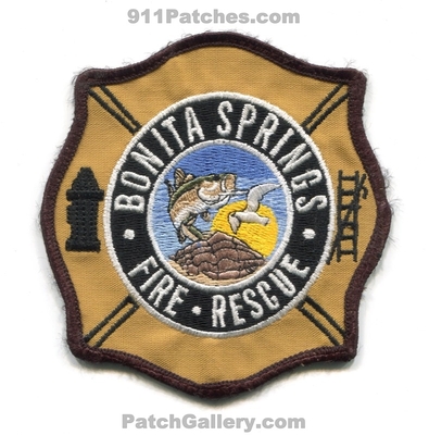 Bonita Springs Fire Rescue Department Patch (Florida)
Scan By: PatchGallery.com
Keywords: dept.