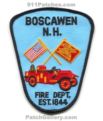 Boscawen Fire Department Patch (New Hampshire)
Scan By: PatchGallery.com
Keywords: dept. n.h. est. 1844