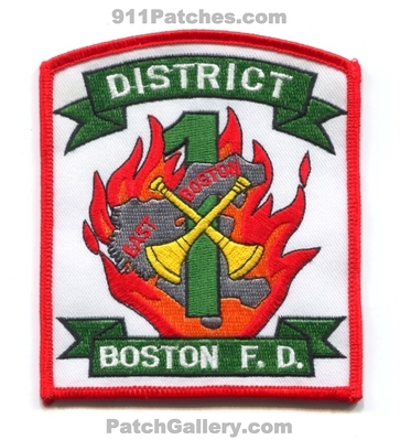 Boston Fire Department District 1 Patch (Massachusetts)
Scan By: PatchGallery.com
Keywords: dept. bfd b.f.d. company co. station dist.