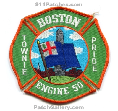 Boston Fire Department Engine 50 Patch (Massachusetts)
Scan By: PatchGallery.com
Keywords: dept. bfd company co. station townie pride