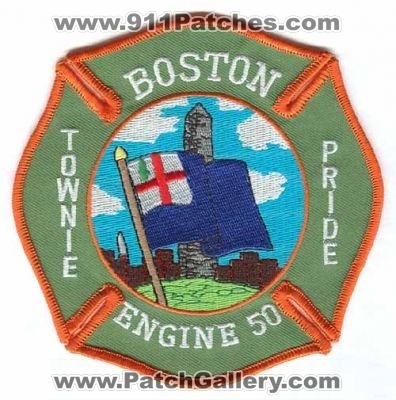 Boston Fire Department Engine 50 (Massachusetts)
Scan By: PatchGallery.com
Keywords: dept. bfd company station townie pride
