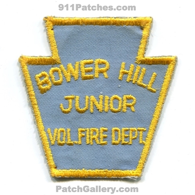 Bower Hill Volunteer Fire Department Junior Patch (Pennsylvania)
Scan By: PatchGallery.com
Keywords: vol. dept. jr.