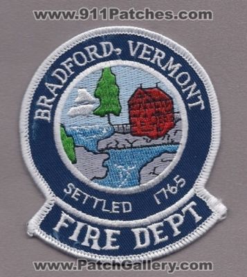 Bradford Fire Department (Vermont)
Thanks to Paul Howard for this scan.
Keywords: dept.