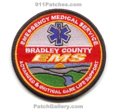 Bradley County Emergency Medical Services EMS Patch (Tennessee)
Scan By: PatchGallery.com
Keywords: co. ambulance advanced and & critical care life support cct emt paramedic