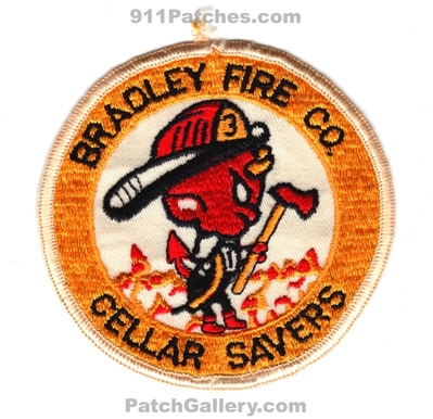 Bradley Fire Company 3 Cellar Savers Patch (UNKNOWN STATE)
Scan By: PatchGallery.com
Keywords: co. number no. #3 department dept.