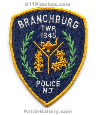 Branchburg Township Police Department Patch (New Jersey)
Scan By: PatchGallery.com
Keywords: twp. dept. 1845