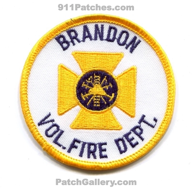 Brandon Volunteer Fire Department Patch (South Dakota)
Scan By: PatchGallery.com
Keywords: vol. dept.