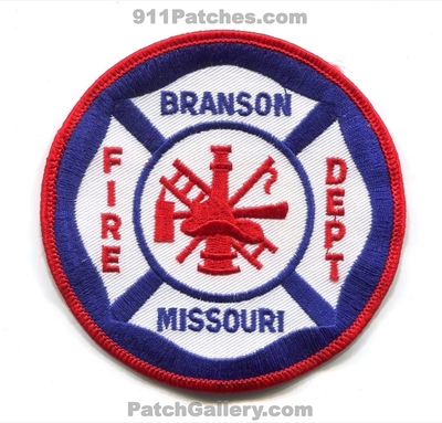 Branson Fire Department Patch (Missouri)
Scan By: PatchGallery.com
Keywords: dept.