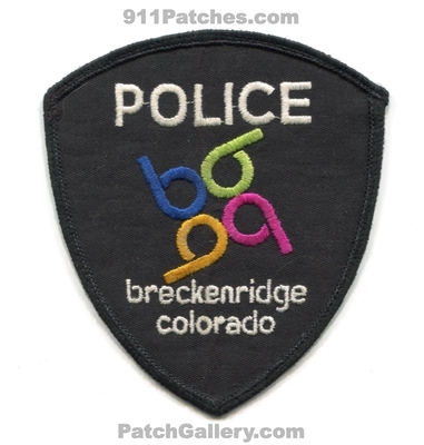 Breckenridge Police Department Patch (Colorado)
Scan By: PatchGallery.com
Keywords: dept.