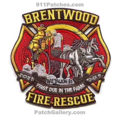 Brentwood Fire Rescue Department Station 1 Patch (Tennessee)
Scan By: PatchGallery.com
[b]Patch Made By: 911Patches.com[/b]
Keywords: dept. engine 51 tower ladder truck battalion chief company co. first due in the farm