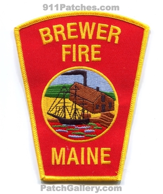 Brewer Fire Department Patch (Maine)
Scan By: PatchGallery.com
Keywords: dept.